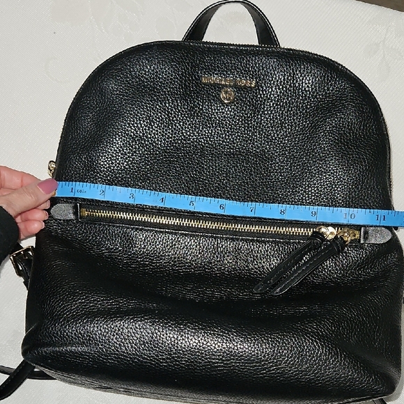 Michael Kors Dallas Black Pebble Leather Backpack main image 5